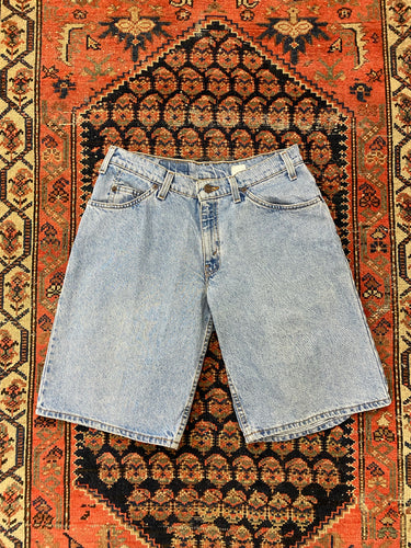 Vintage Orange Tab Levis Denim Shorts - 32IN/W