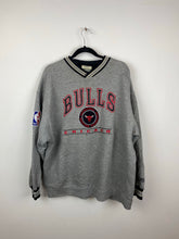 Load image into Gallery viewer, Embroidered Chicago Bulls crewneck