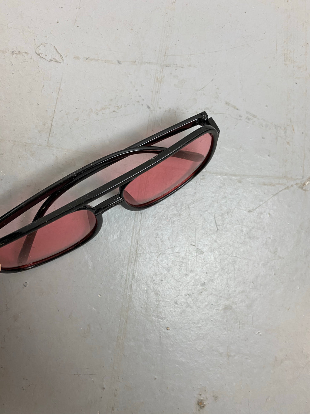 Pink Tinted 60s Styled Sunglasses
