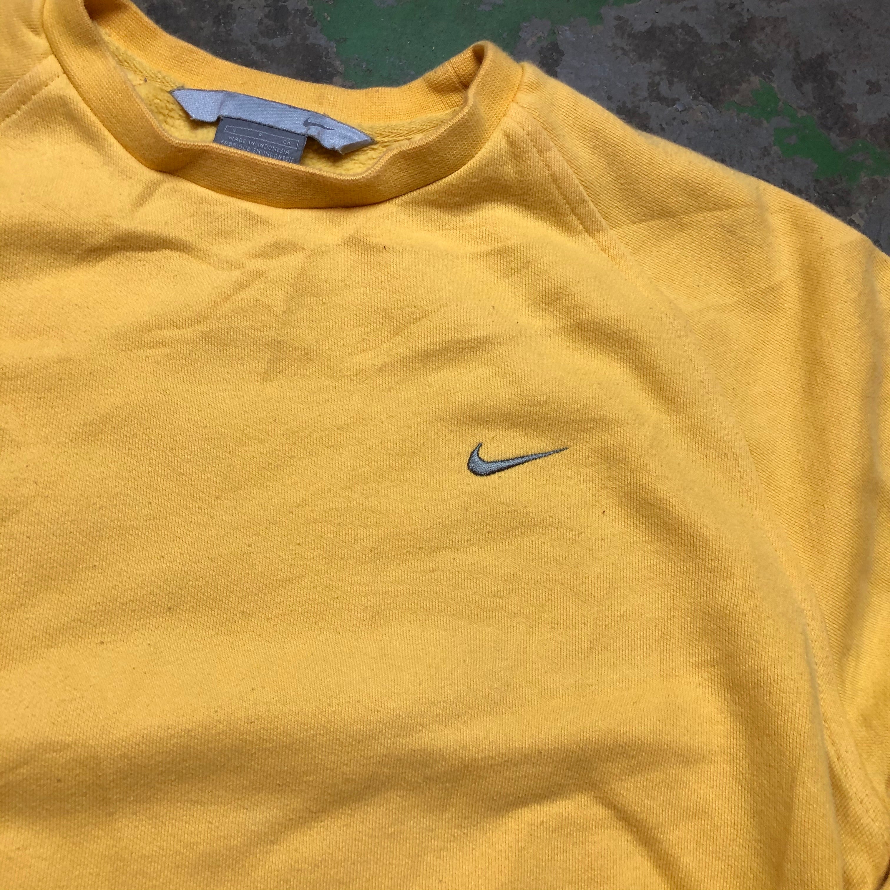 Yellow Nike Crewneck