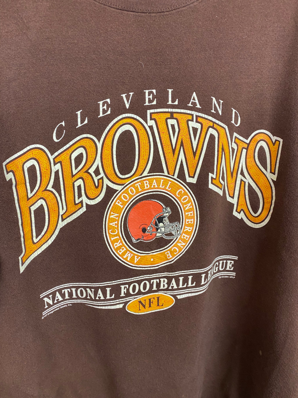 90s Cleveland Browns crewneck - S/M