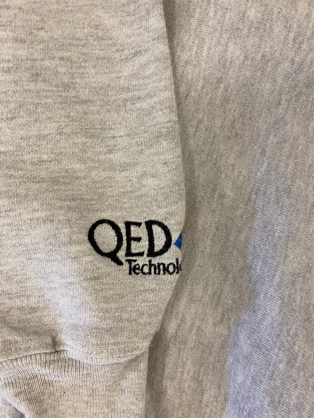 90s QED Technologies Champion Crewneck - L