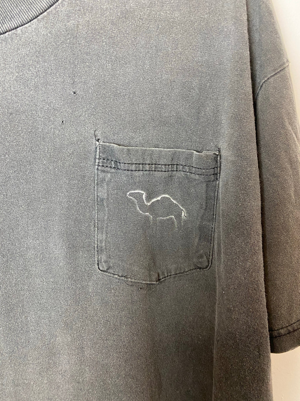 Vintage Faded Front And Camel T Shirt - L