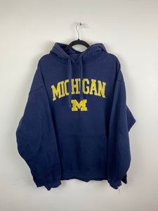 Embroidered Michigan hoodie