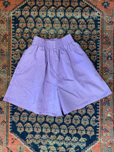 Load image into Gallery viewer, Vintage Purple Cotton Shorts - 22in