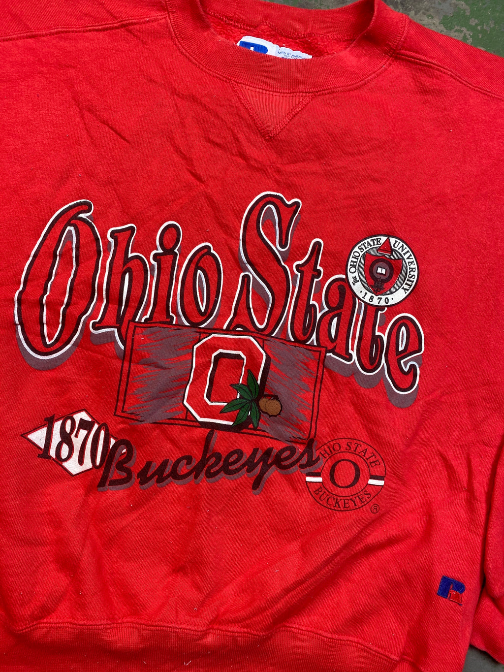 Russel Ohio state crewneck
