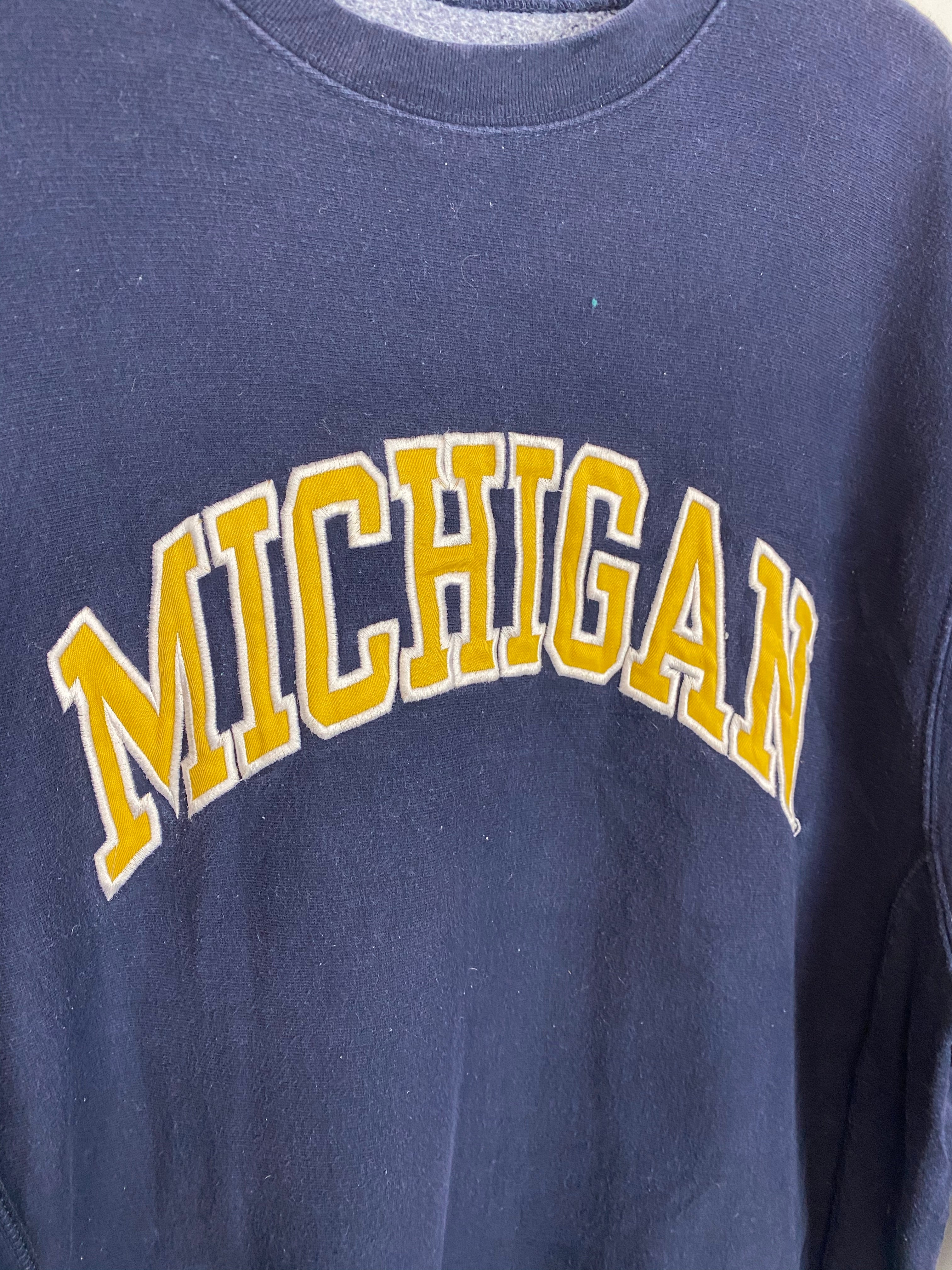 90s heavy weight Michigan crewneck - XL
