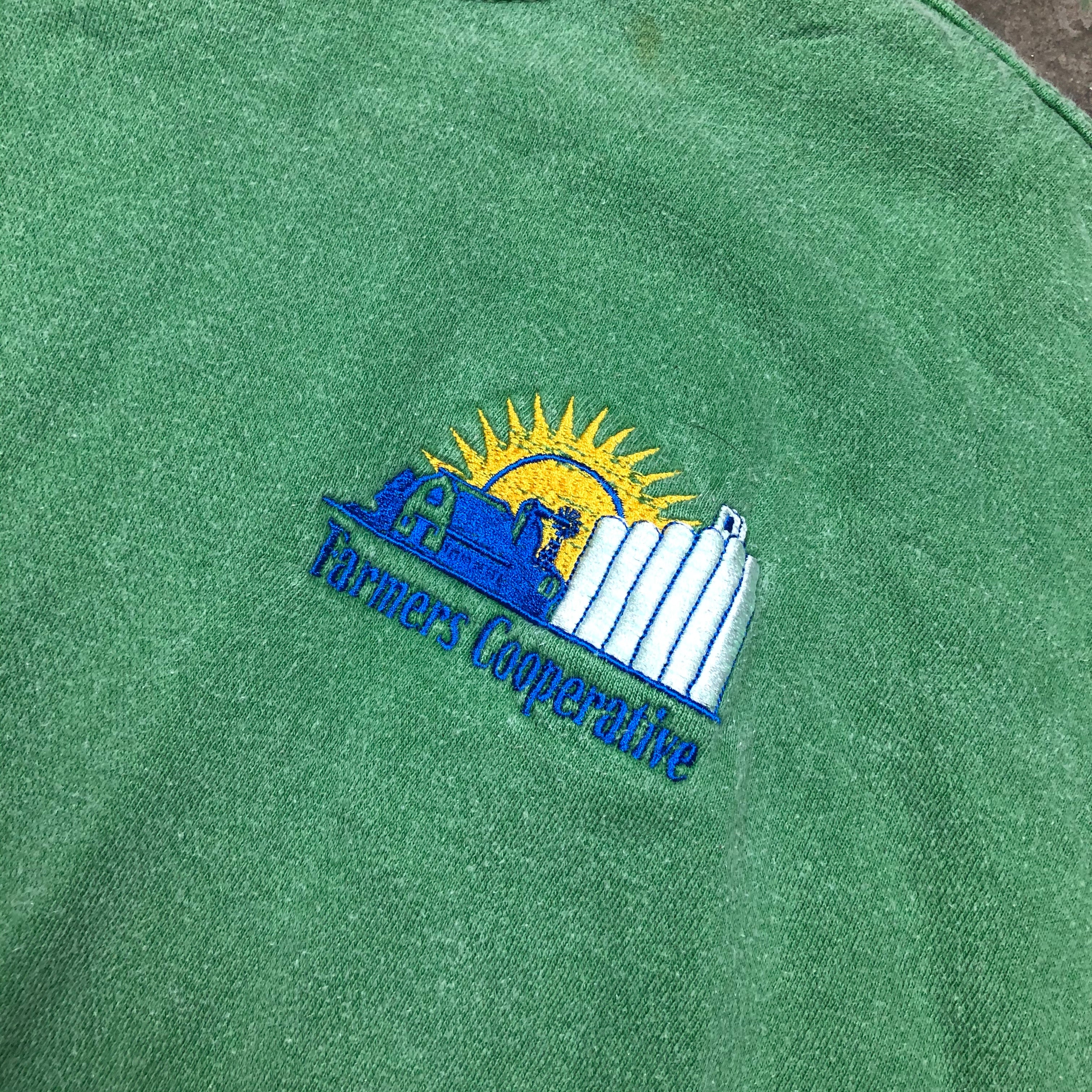 Stone wash farmers cooperative Crewneck