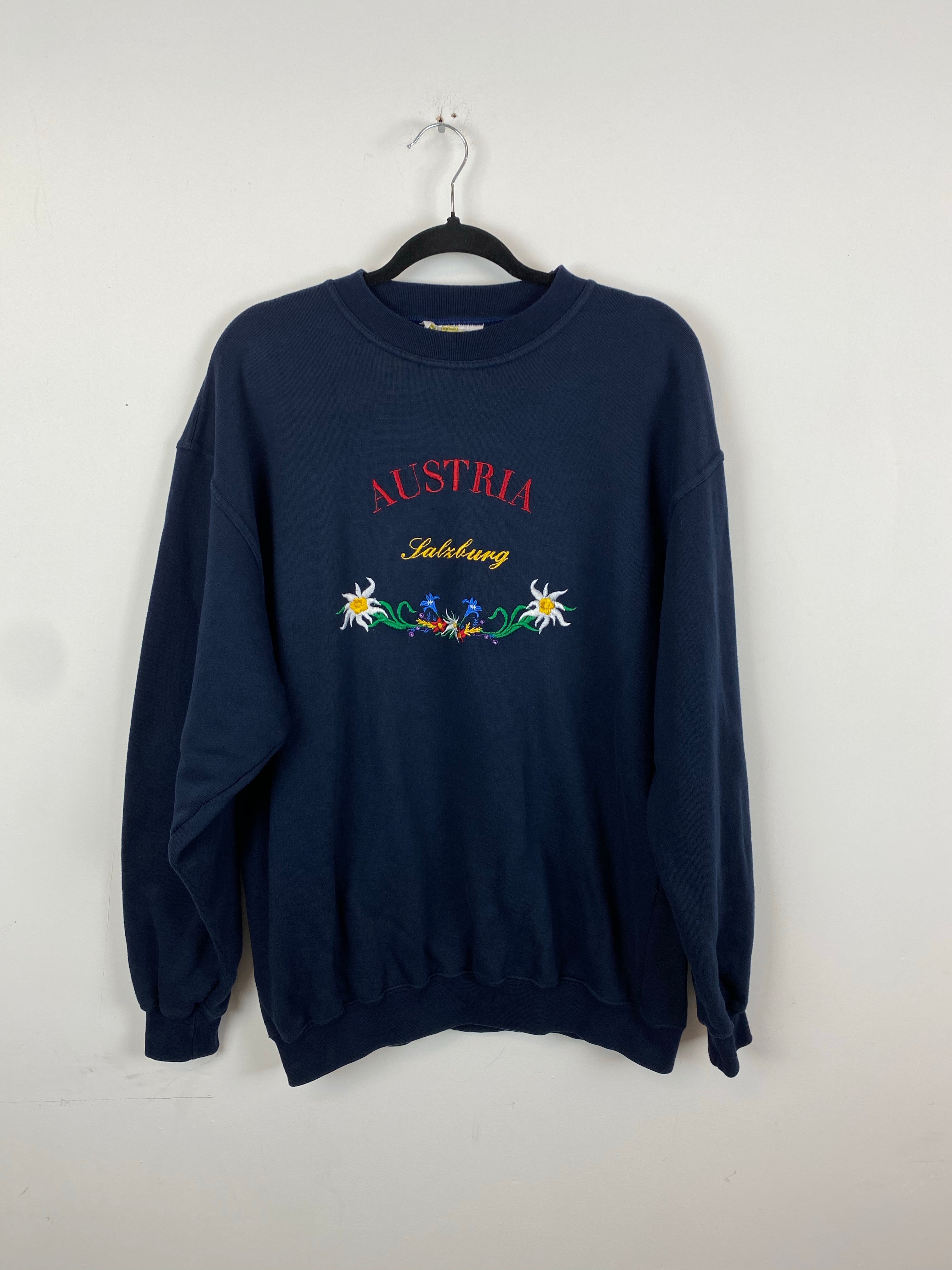 Vintage embroidered Australia crewneck - L