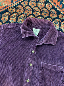 Vintage Thick Corduroy Button Up - WMNS M