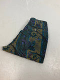 Paisley High waisted Corduroy Pants