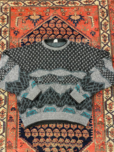 Vintage Patterned Knit - S