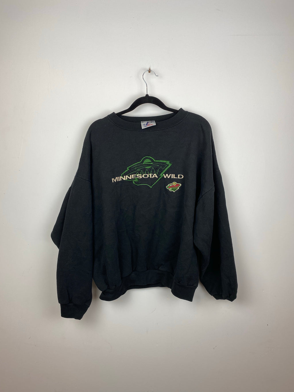 Embroidered Minnesota Wild crewneck