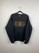 Load image into Gallery viewer, 90s embroidered Buffalo Sabres Starter crewneck