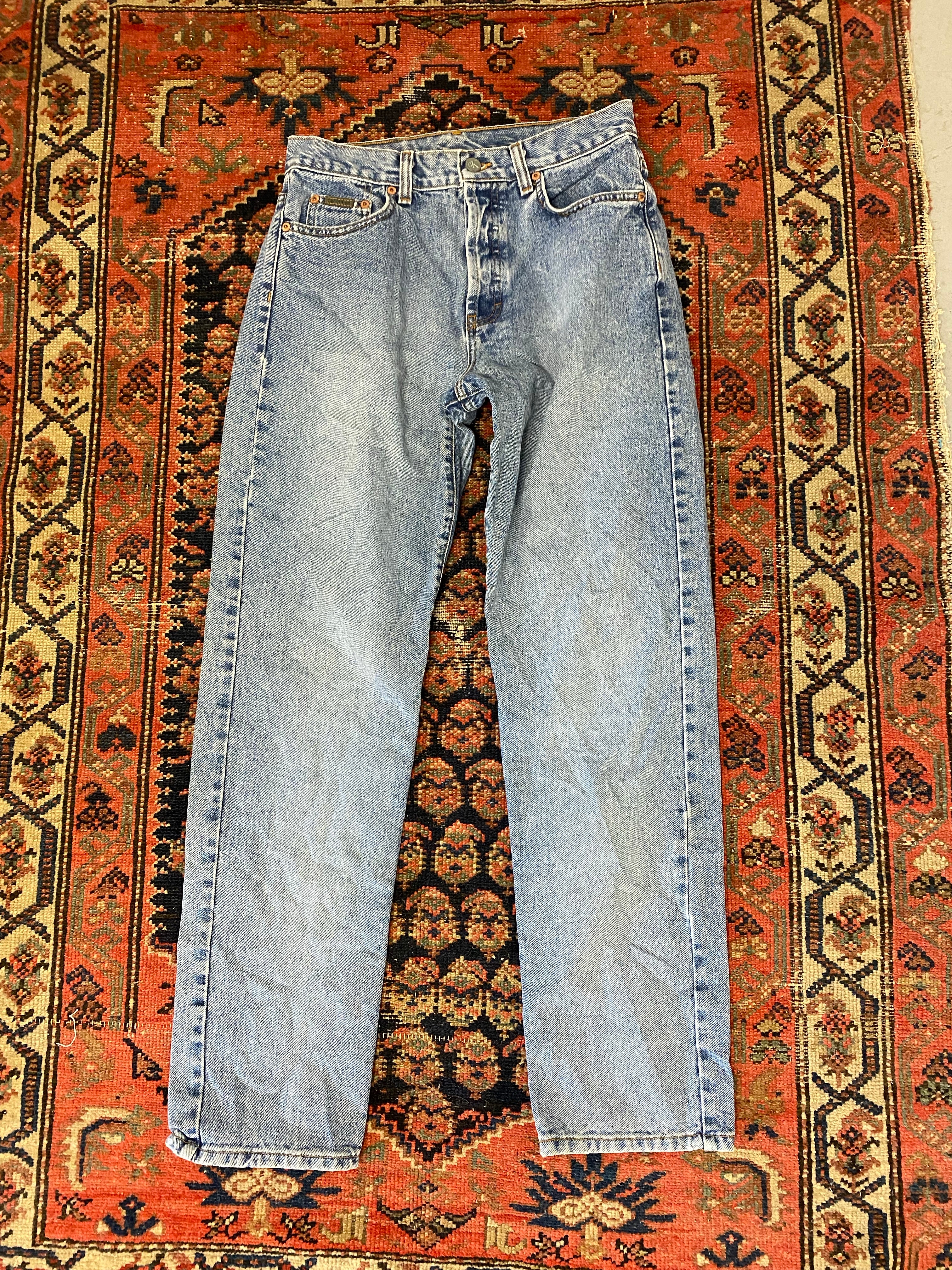 Vintage High Waisted Calvin Klein Denim Jeans - 29in