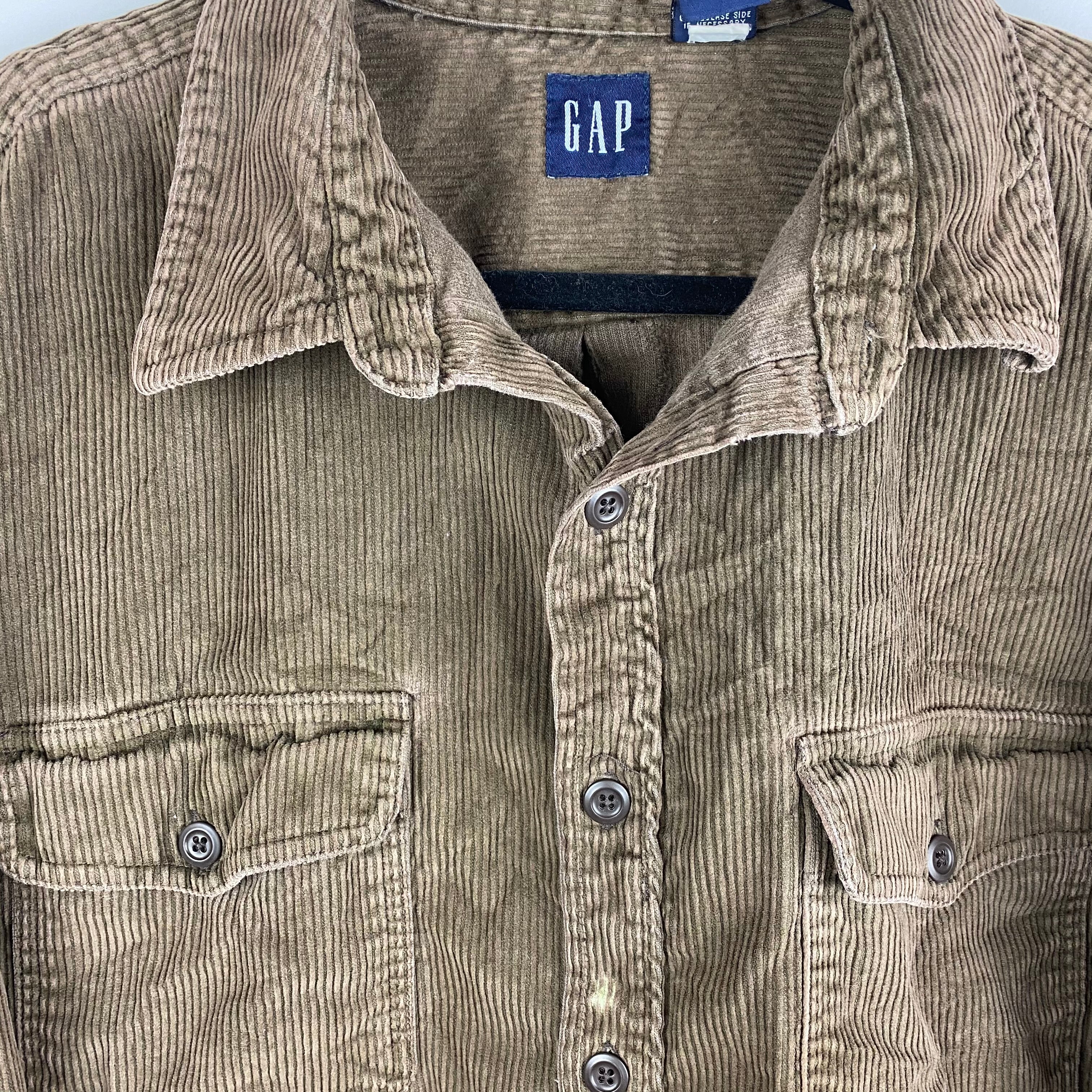 90s gap cord button up