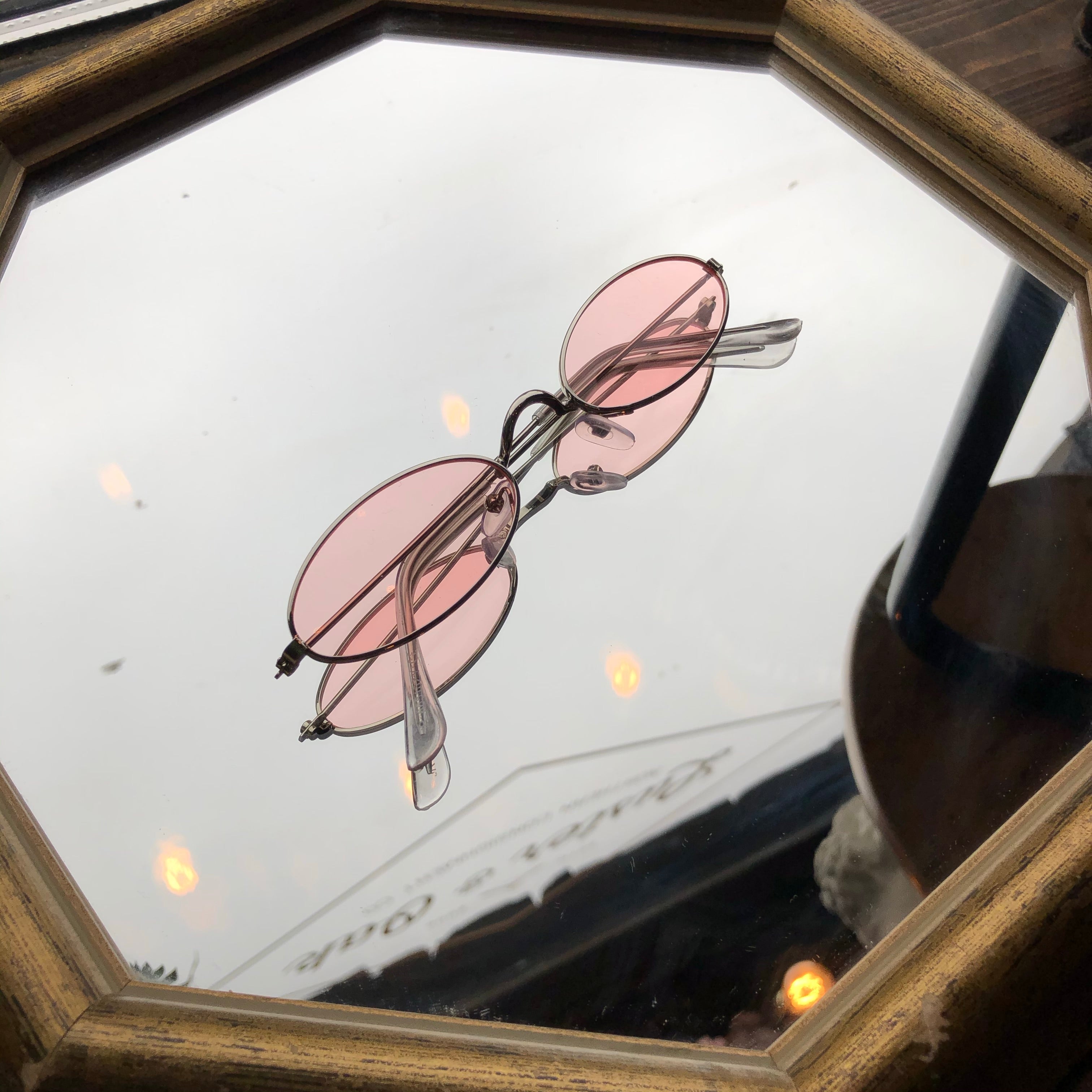 Oval Pink Shades