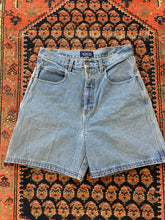 Load image into Gallery viewer, Vintage High Waisted Carpenter Denim Shorts - 30IN/W