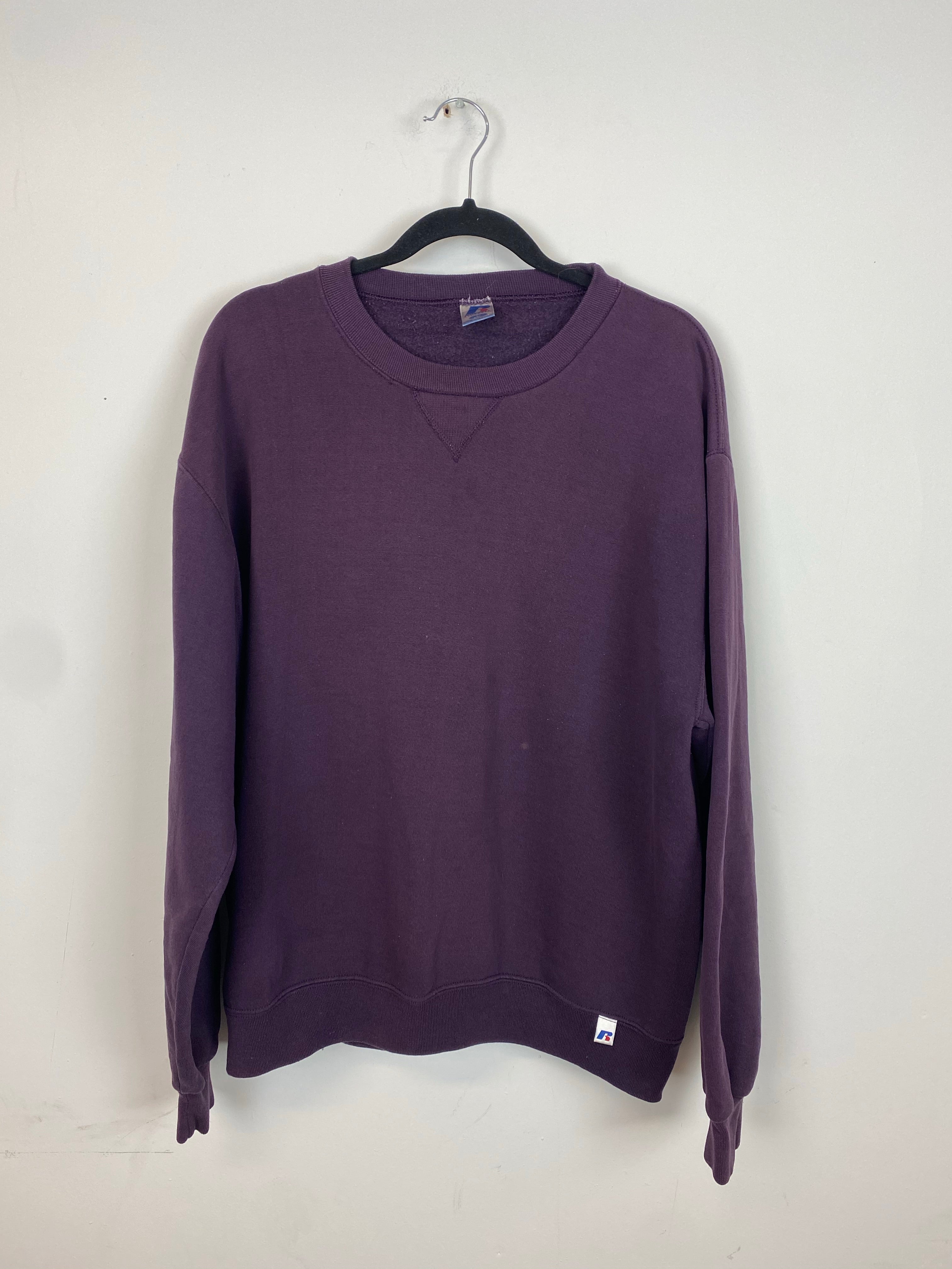 Vintage purple Russell crewneck - M