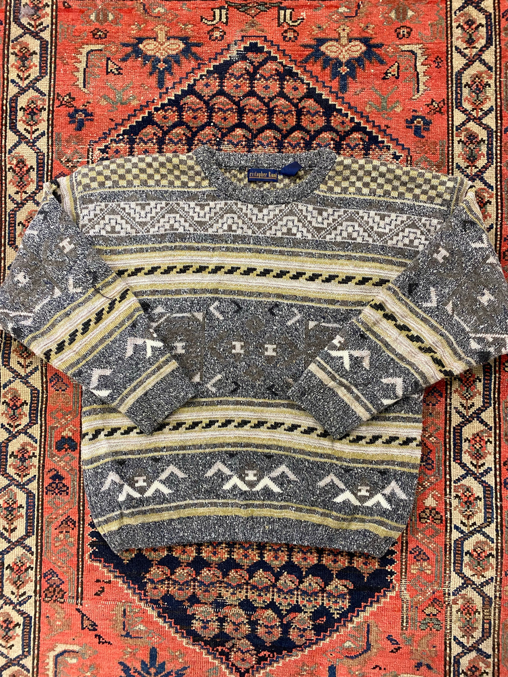 90s Knit Sweater - L