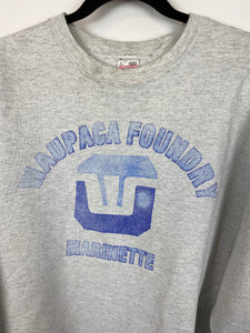 90s Faded heavy weight crewneck - L