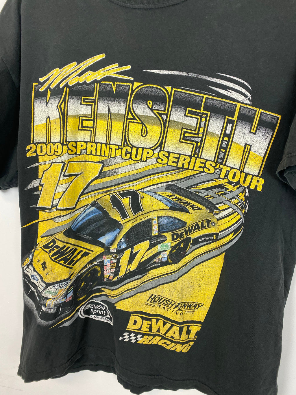 90s Front and Back Racing T Shirt - S