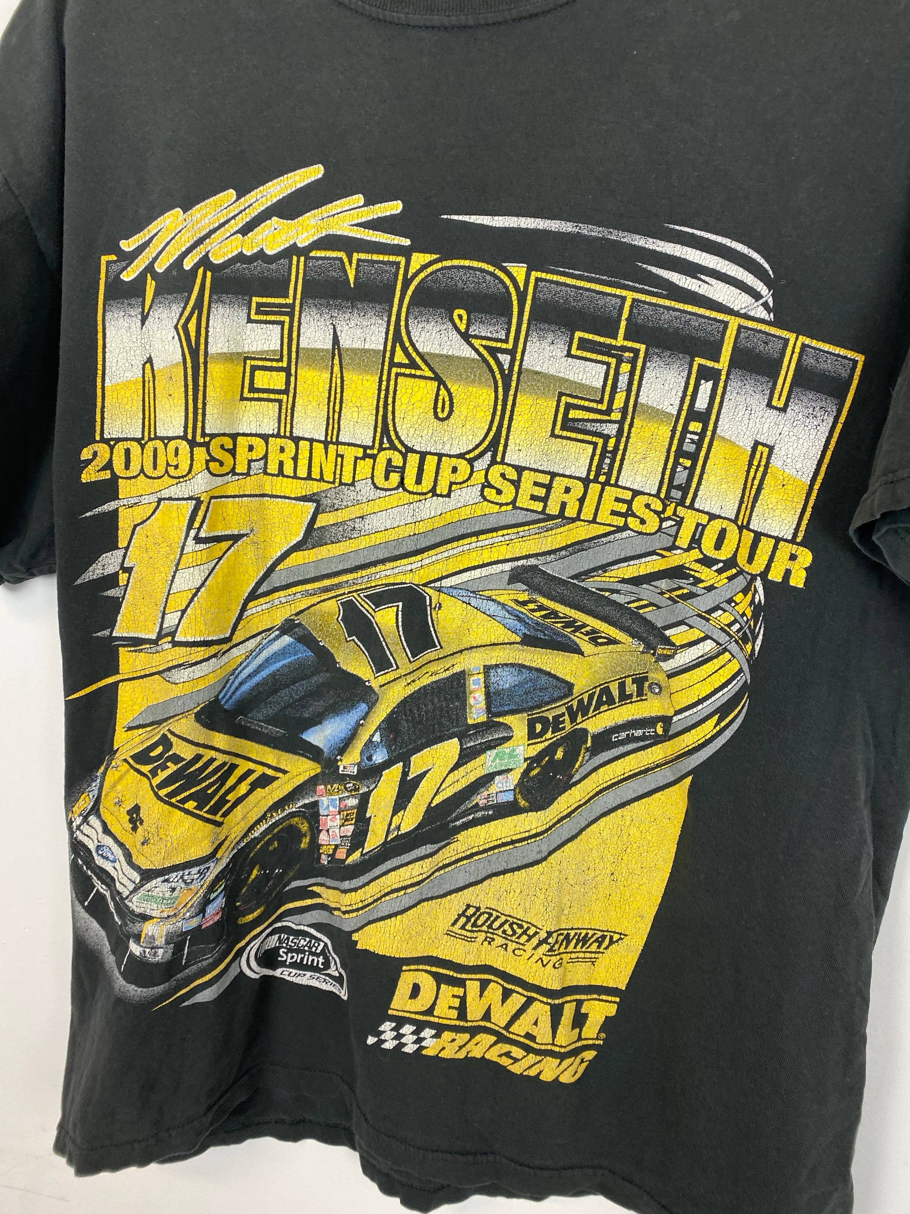 90s Front and Back Racing T Shirt - S