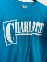 Load image into Gallery viewer, 90s baby blue Charlotte crewneck