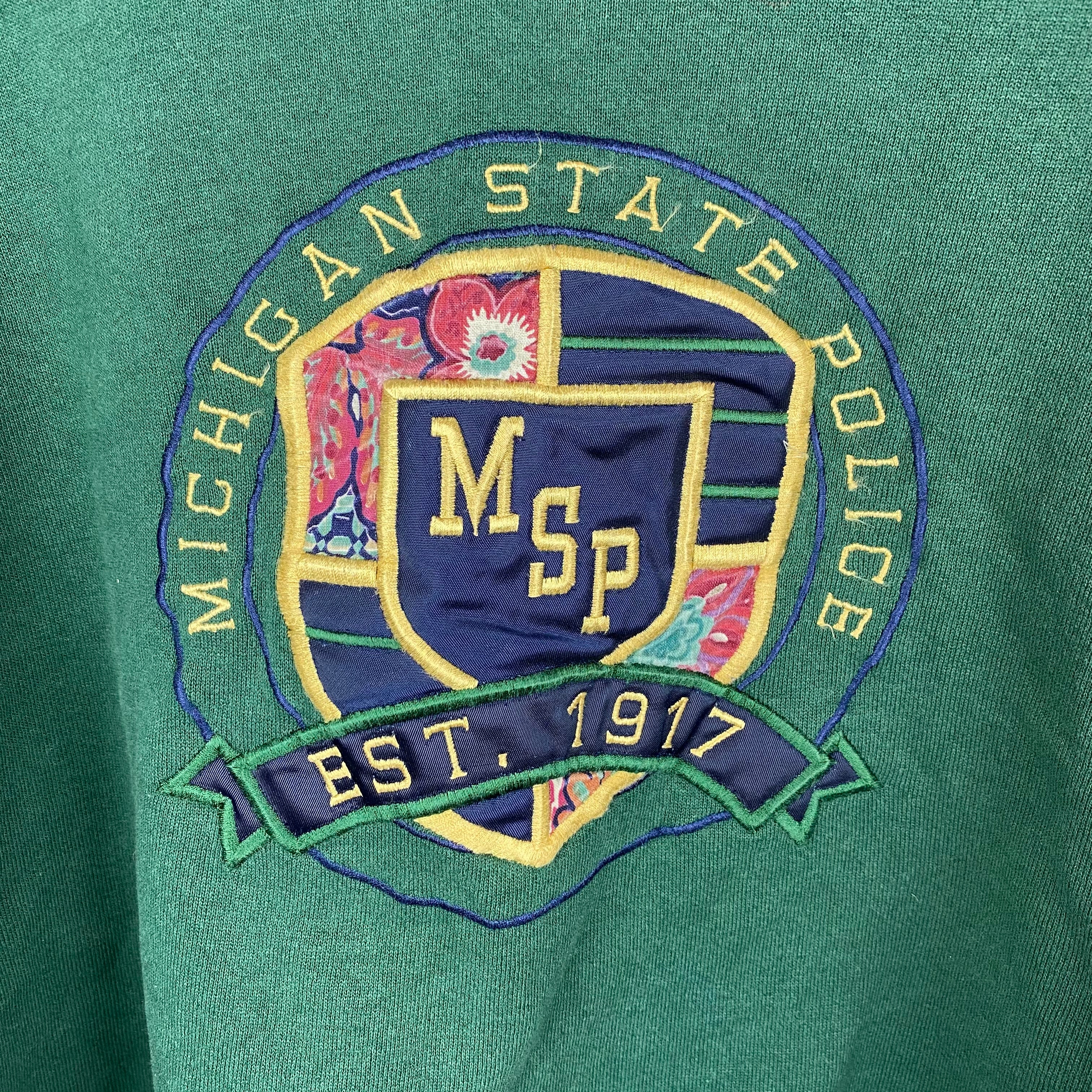 Michigan state Police crewneck