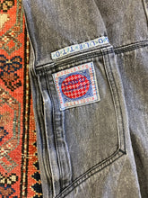 Load image into Gallery viewer, Vintage High Waisted Patched Denim Jeans - 28in