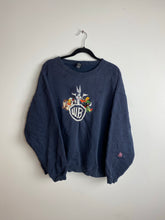 Load image into Gallery viewer, Embroidered Warner bros crewneck