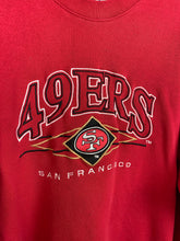 Load image into Gallery viewer, 90s Embroidered 49ers crewneck - M/L
