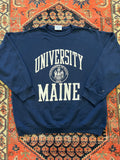 VINTAGE UNIVERSITY OF MAINE CREWNECK - LARGE