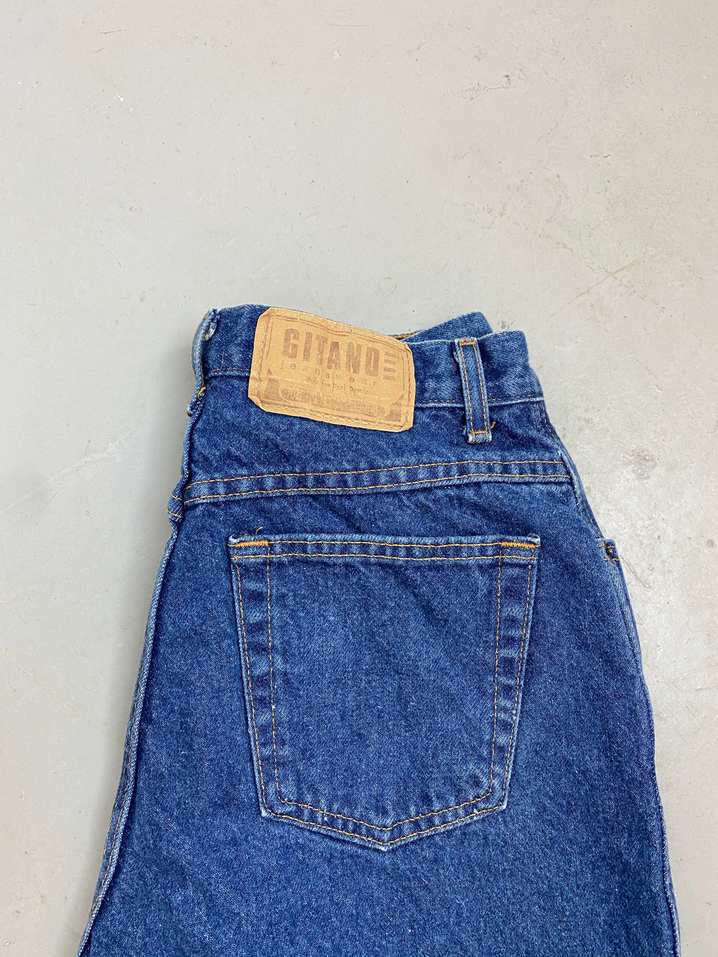 90s high waisted frayed Gitano denim shorts