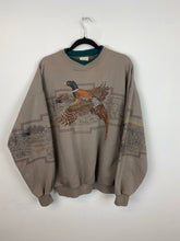 Load image into Gallery viewer, 90s turkey all over print crewneck - M