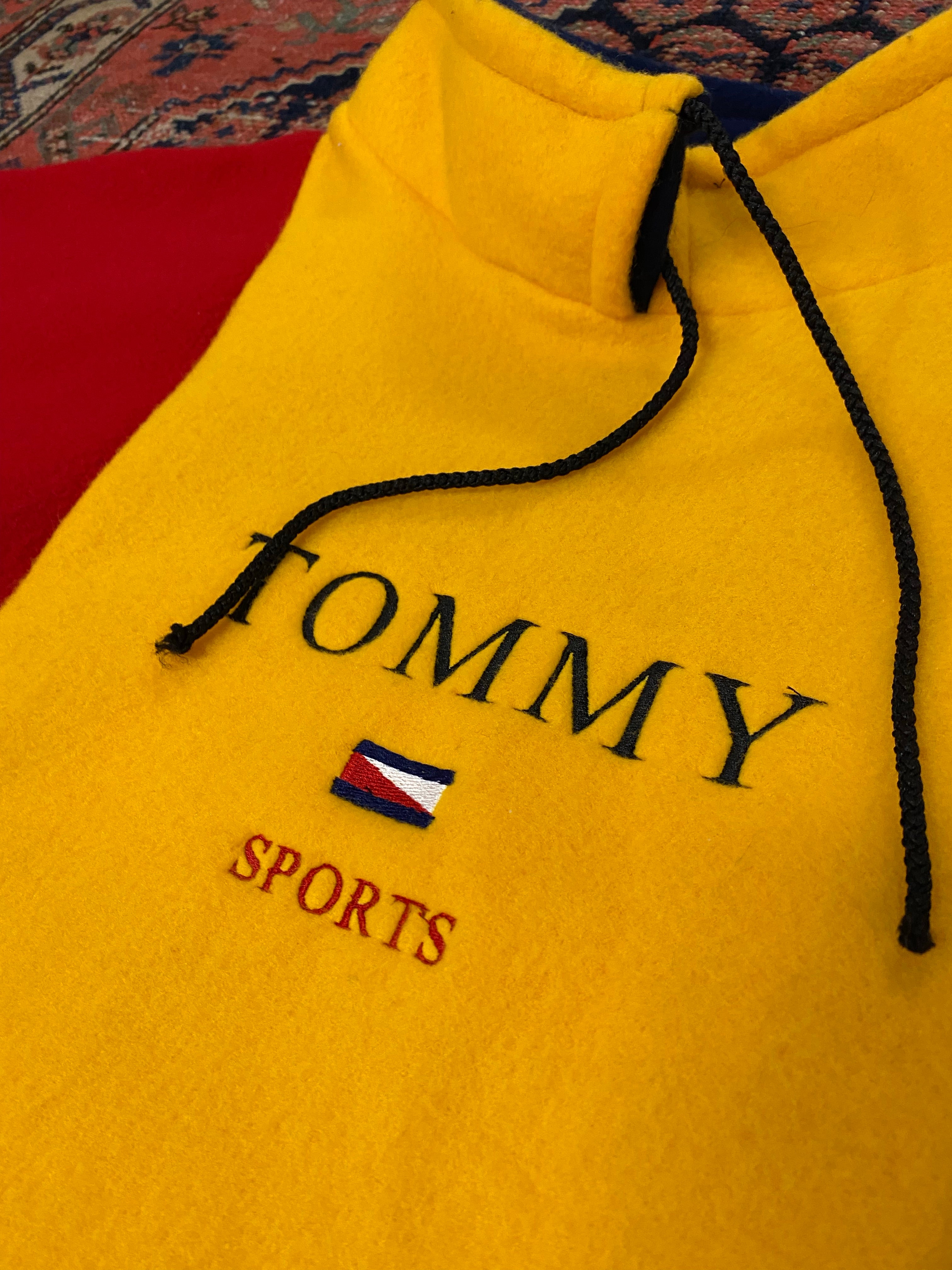 Vintage Tommy Sport Fleece Sweater - L