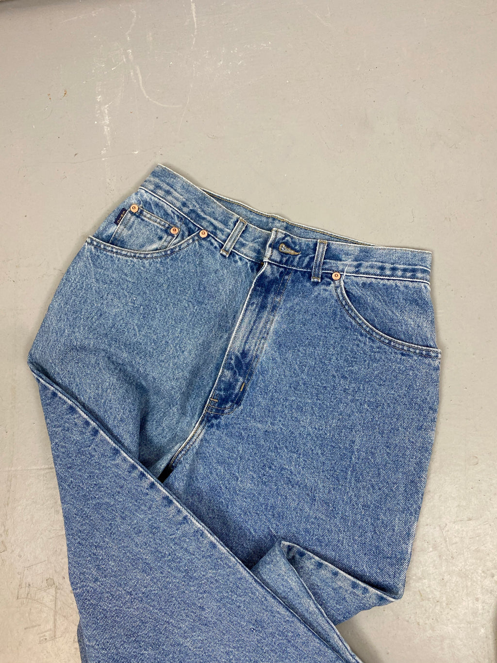 90s carrot fit Chic denim jeans
