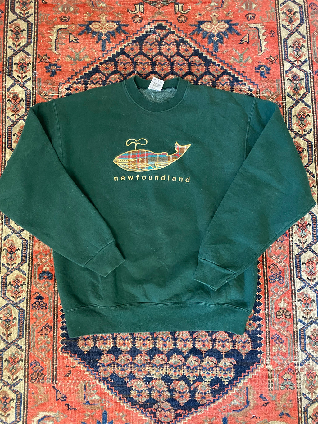Vintage Embroidered Newfoundland Crewneck - L