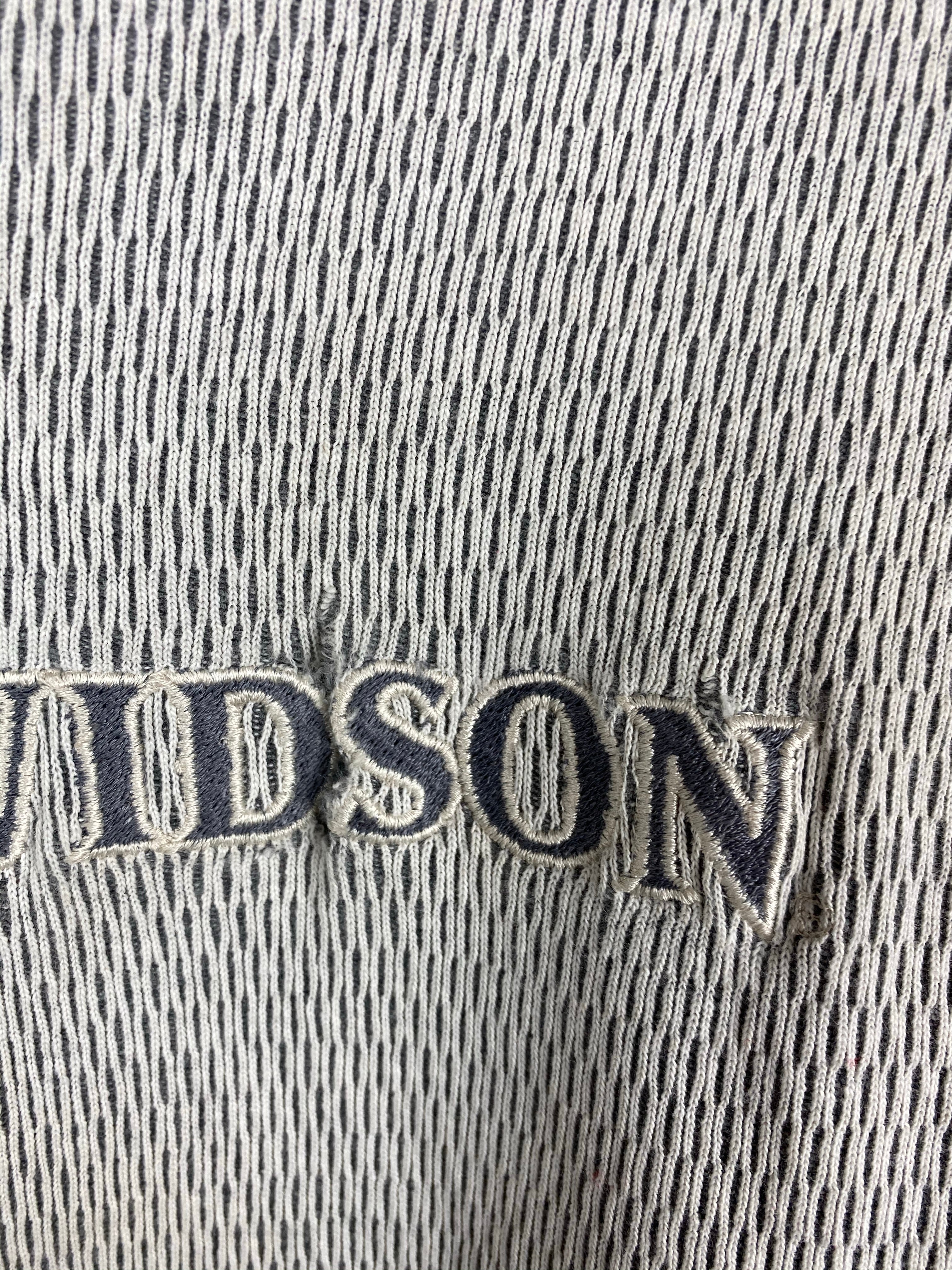 Thrashed Embroidered Harley Davidson crewneck