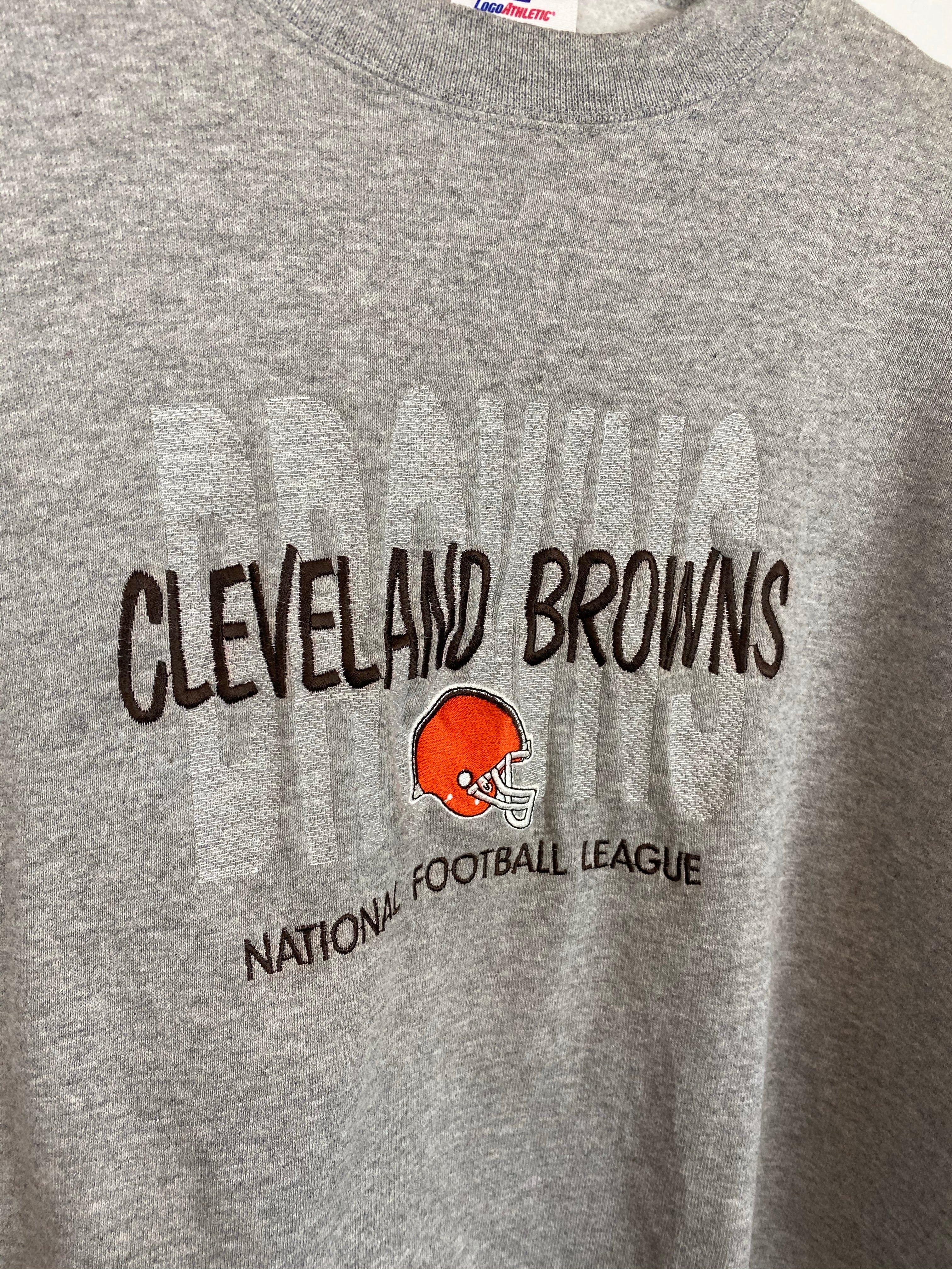 Embroidered Cleveland Browns crewneck - M