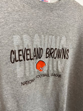 Load image into Gallery viewer, Embroidered Cleveland Browns crewneck - M