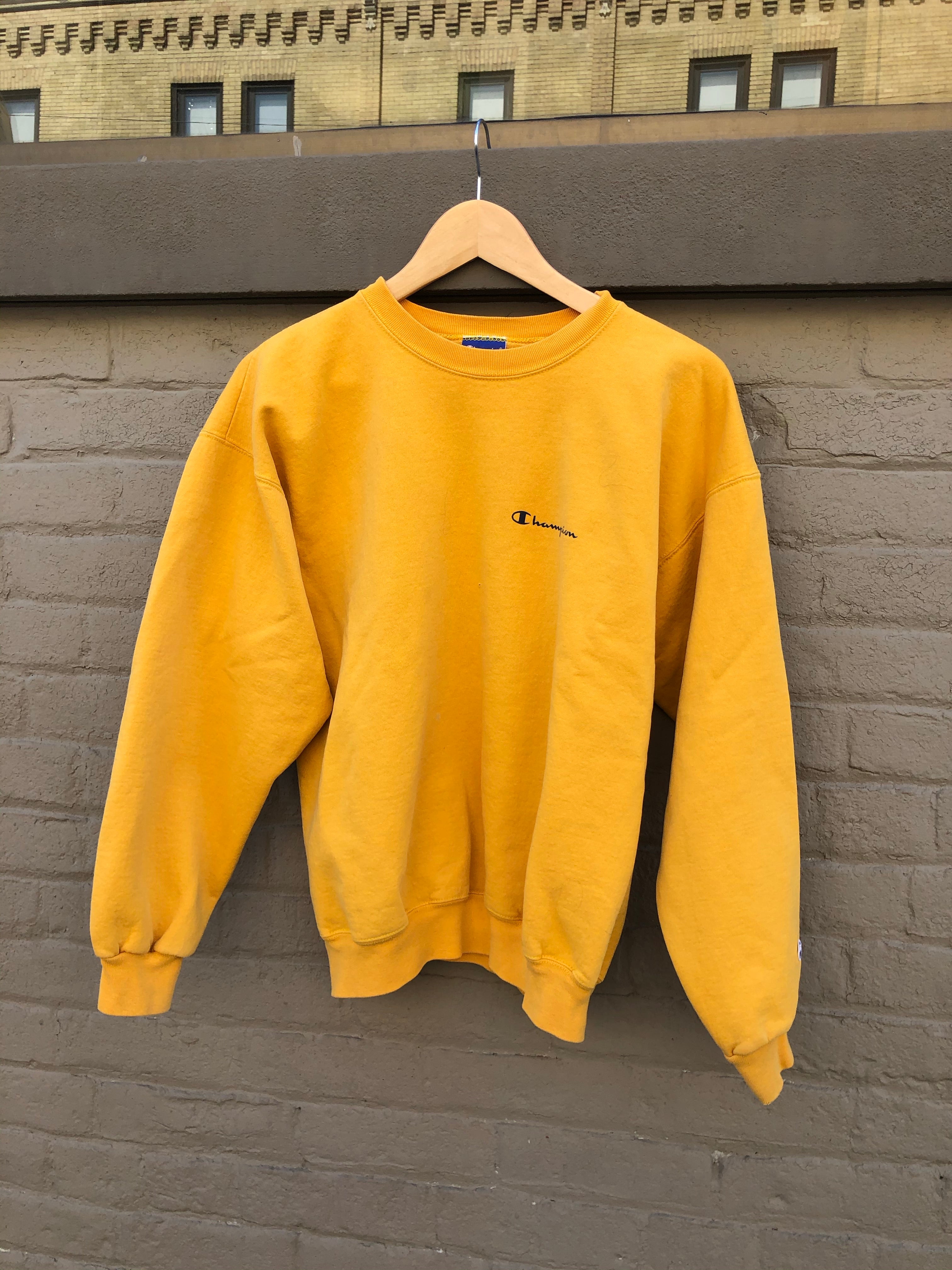 Mustard Champion Crewneck