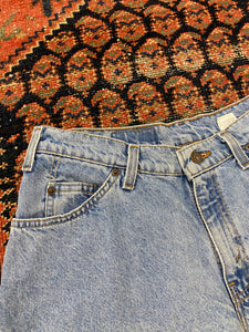 Vintage Orange Tab Levis Denim Shorts - 32IN/W