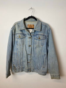 90s Light Wash Denim jacket - S/M