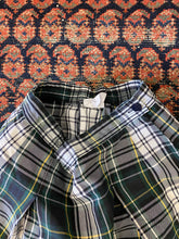 Load image into Gallery viewer, Vintage Plaid Mini Skirt - 25in