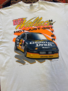 1993 Rusty Wallace front and back t shirt - XL