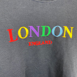 Embroidered London crewneck