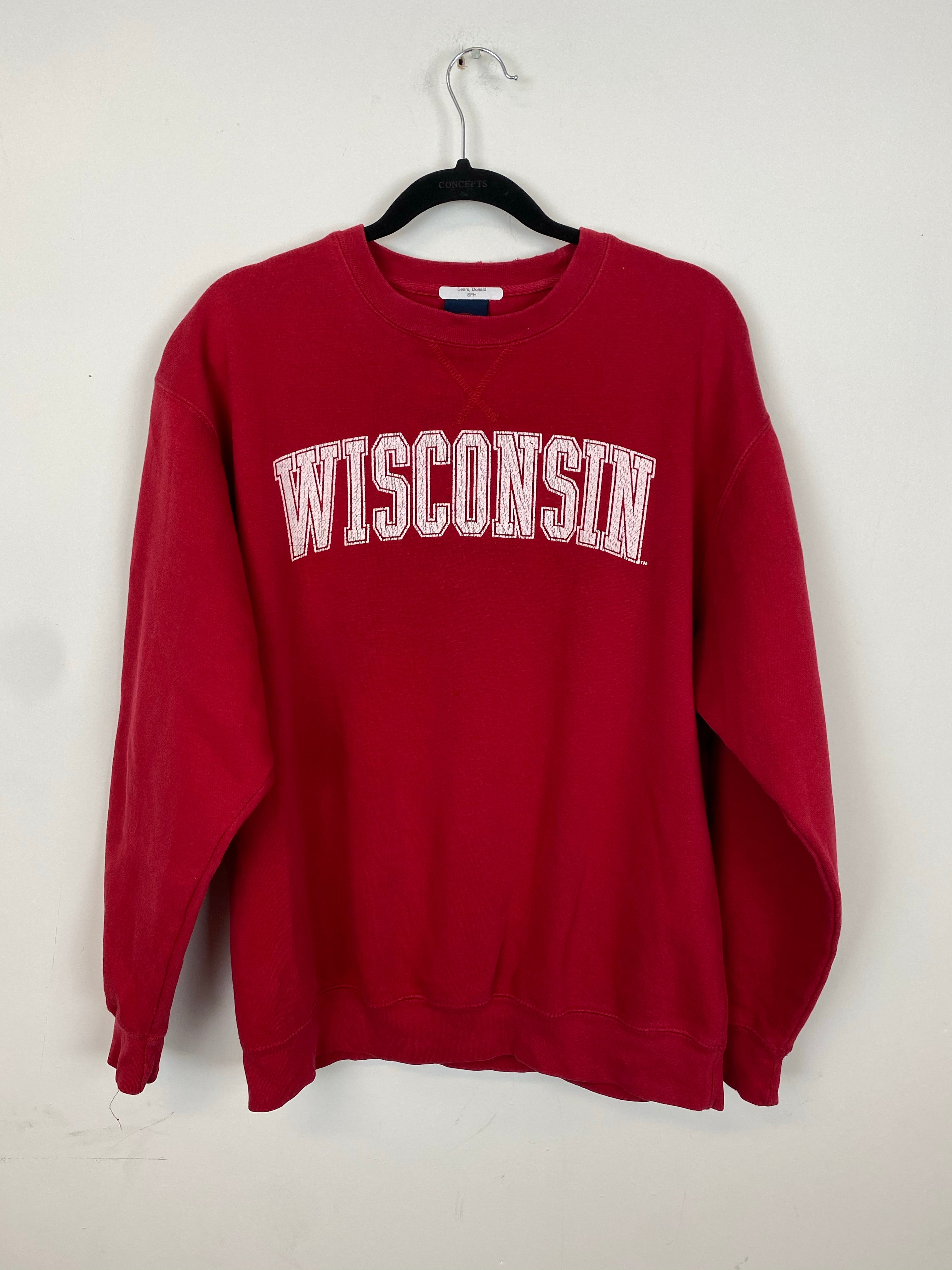 Vintage Wisconsin crewneck - M