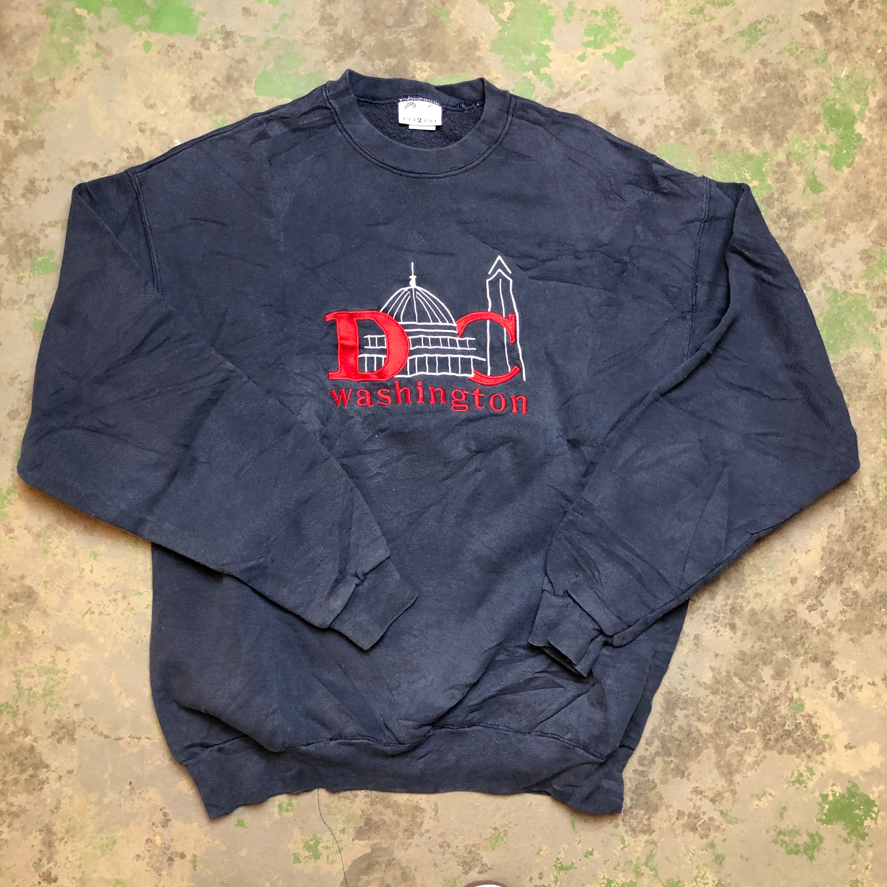 Embroidered DC Crewneck