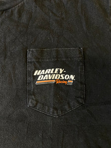 Vintage Harley Davidson Front And Back T Shirt - L